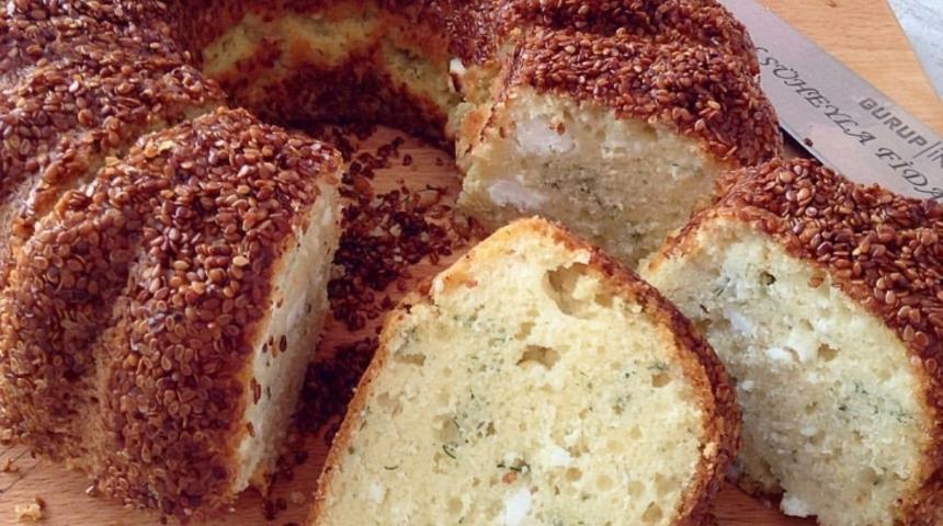 Dereotlu Peynirli Kek