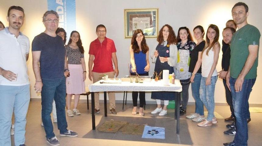 Medaş’tan Ebru Sanatı Eğitimi