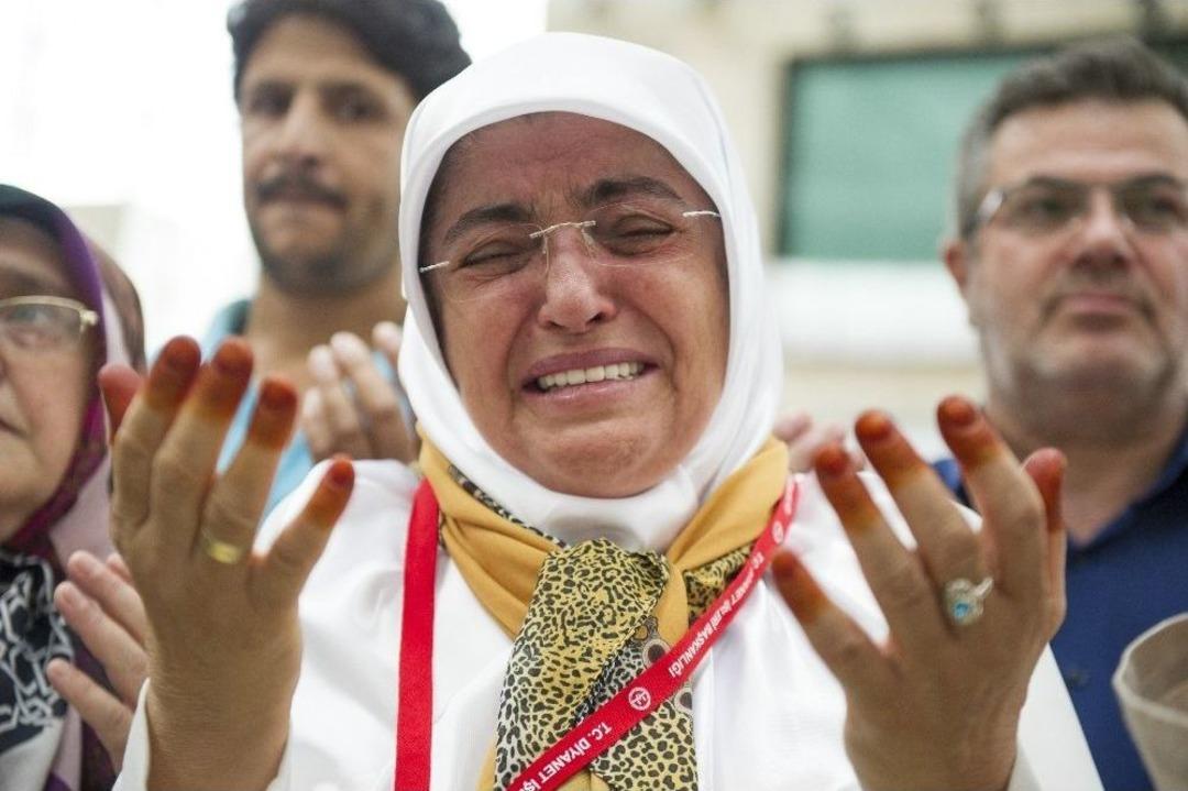 Ankara&rsquo;dan İlk Hac Kafilesi Dualarla Uğurlandı