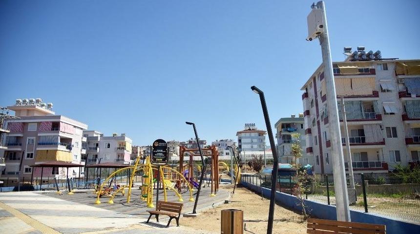 Alanya Belediyesi&rsquo;nden Parklara Kameralı G&uuml;venlik &Ouml;nlemi