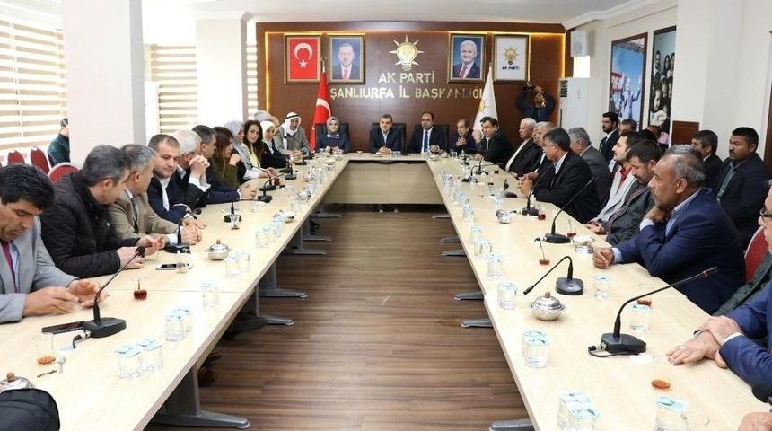 &Ccedil;ift&ccedil;i Ak Parti Y&ouml;netimini Ziyaret Etti