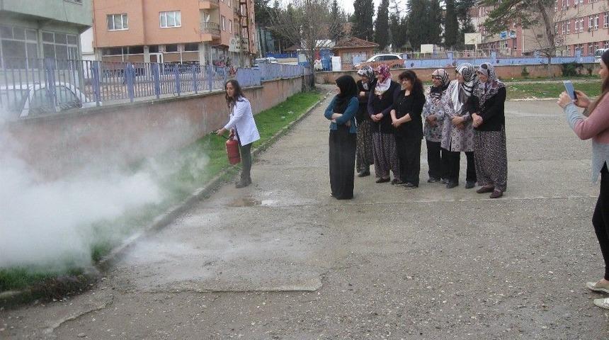 Pazaryeri Hem’de Yangın Ve Deprem Tatbikatı
