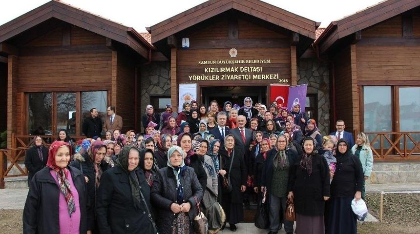 Başkan Yılmaz Kadınları Deltada Ağırladı
