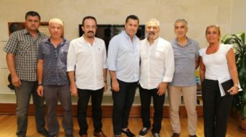 Thk Bodrum Şubesi Yeni Y&ouml;netiminden Başkan Kocadon&rsquo;a Ziyaret