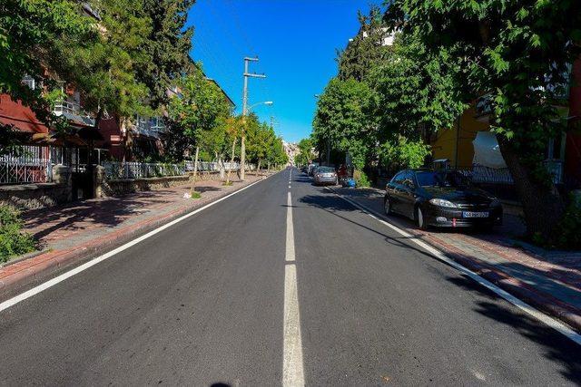 Malatya’da 4 Caddenin Asfaltı Yenilendi