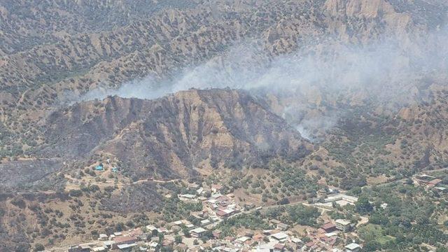 Ziraat Alanında Başlayan Yangın Ormana Sıçradı