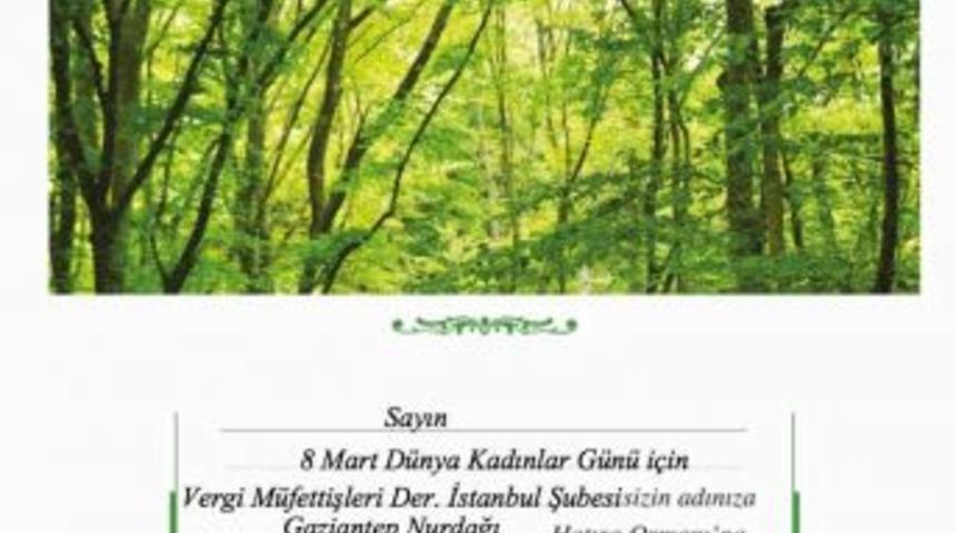 Maliye Bakanlığı Müfettişlerinden Dikkat Çeken Dünya Kadınlar Günü Hediyesi