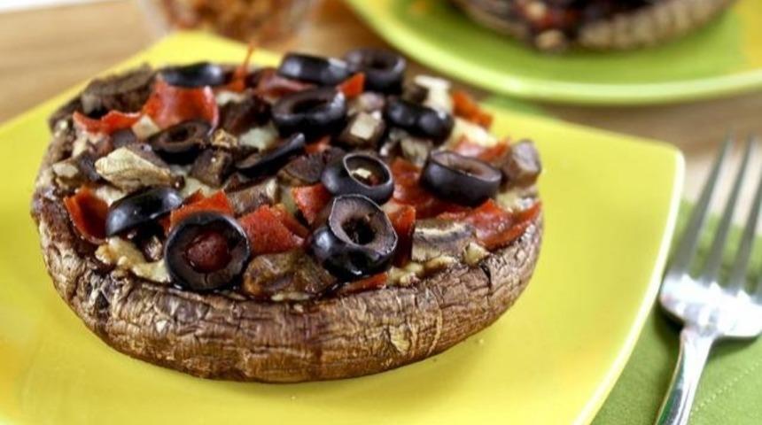 Hamuru Mantardan Pizza