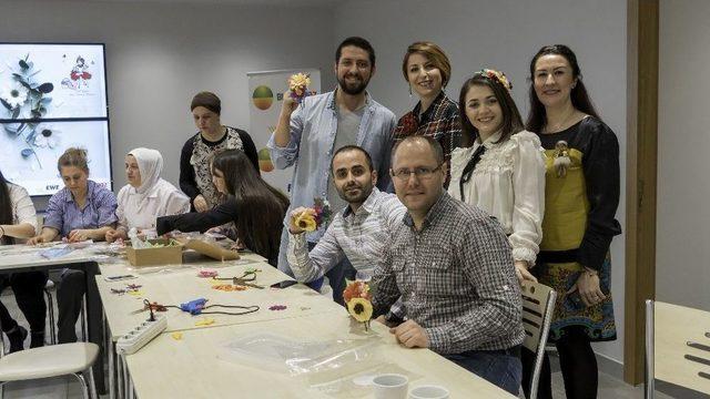 Bursagaz’dan Kadınlar Günü’nde Keçe Tasarımı