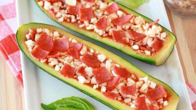 Kabaktan Pizza Sandalı