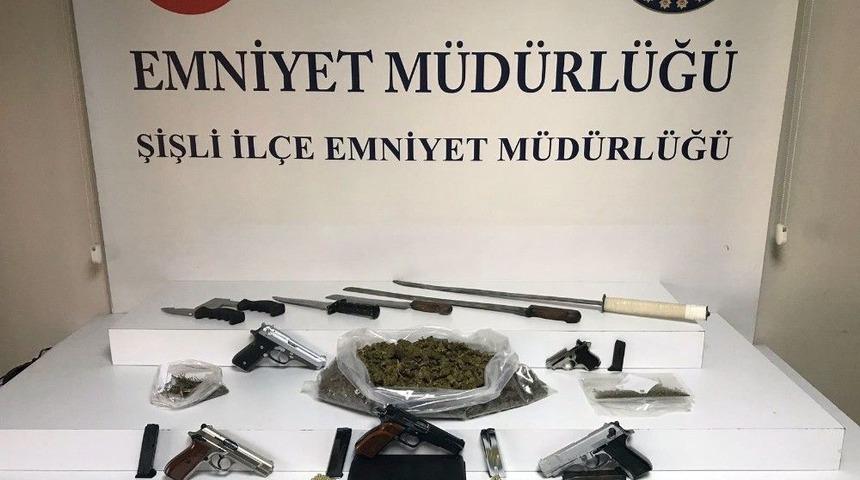 Şişli’de Helikopter Destekli Narkotik Uygulaması: 5 Gözaltı