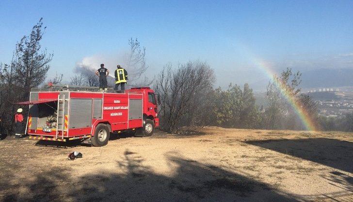Bursa’nın Yanan Ciğerleri Havadan Görüntülendi G4