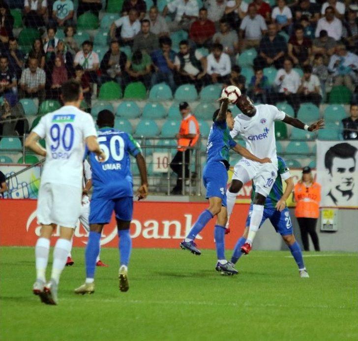 Spor Toto Süper Lig: Çaykur Rizespor: 1 - Kasımpaşa: (ilk Yarı) G3