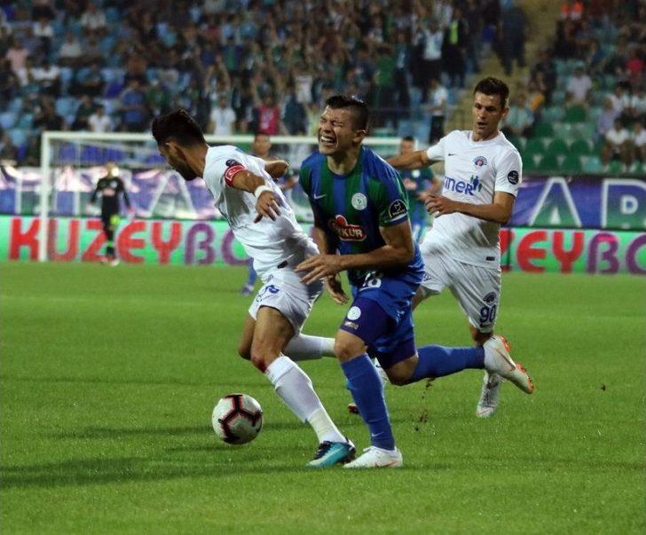 Spor Toto Süper Lig: Çaykur Rizespor: 1 - Kasımpaşa: (ilk Yarı) G4