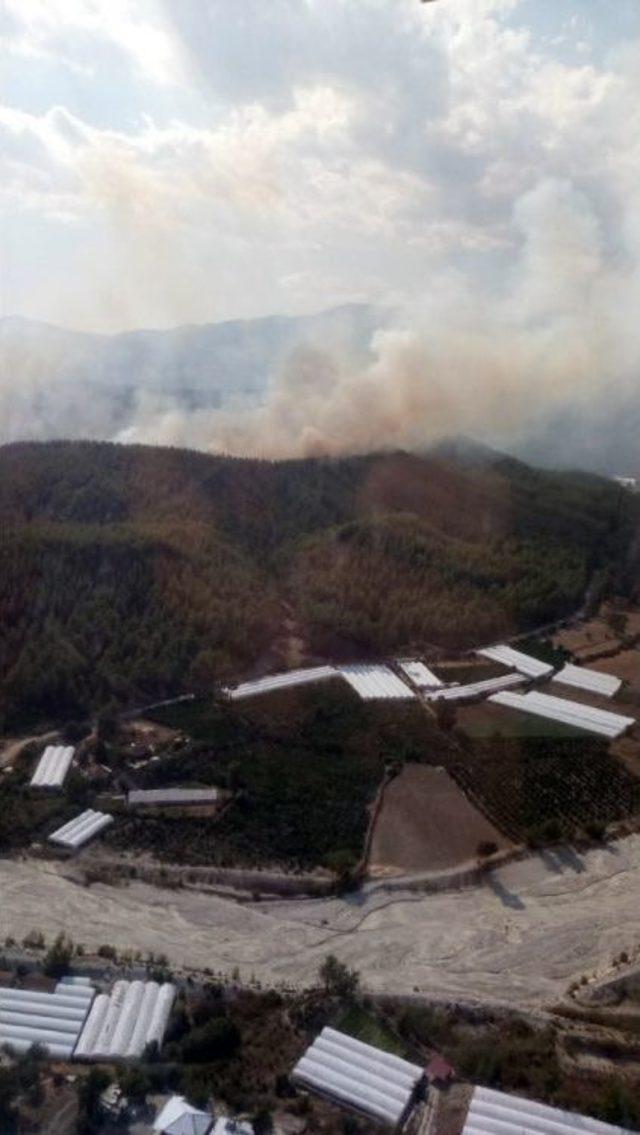 Kaş’taki Orman Yangını Kontrol Altına Alındı