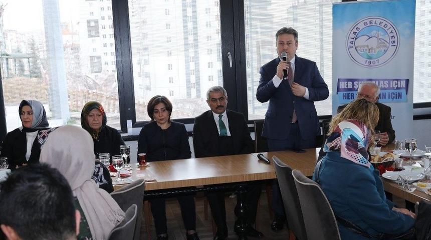 Talas’ta Şehit Yakınlarıyla Anlamlı Buluşma