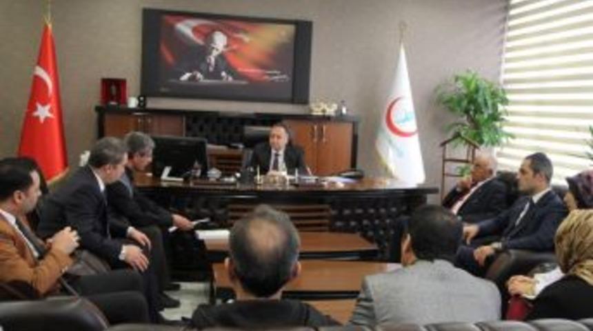 Başkan Turgut&rsquo;tan M&uuml;d&uuml;r Akdoğan&rsquo;a Ziyaret
