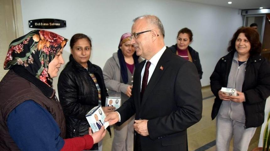 Başkan Kayda, Kadın Personelinin Gününü Kutladı