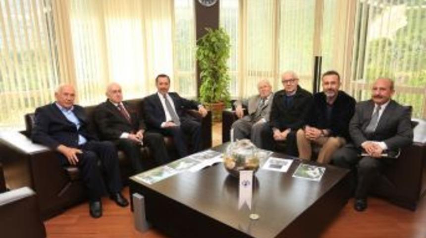 Rekt&ouml;r Bağ, Y&ouml;v &Uuml;yeleri İle Projeleri Konuştu