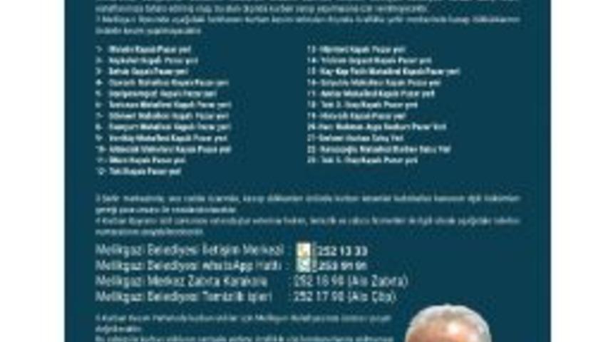 Melikgazi Belediyesi Bayram Tatili Tedbirlerini Aldı