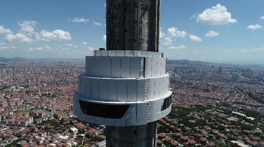 (özel) Çamlıca Kulesi’nin Restoranı Yapıldı
