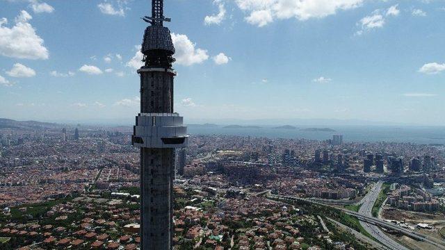 (özel) Çamlıca Kulesi’nin Restoranı Yapıldı