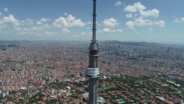 (özel) Çamlıca Kulesi’nin Restoranı Yapıldı