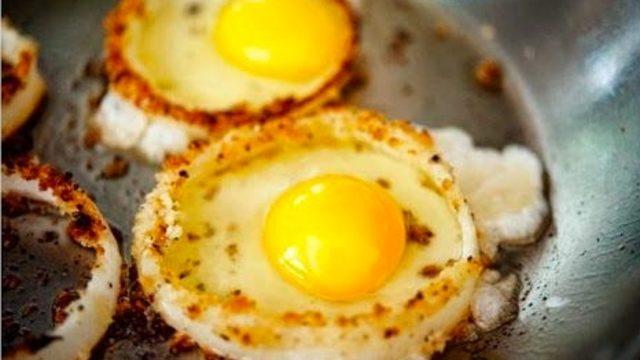 Soğan Yatağında Yumurta