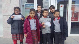 Minik Kalplerden Mehmetçiğe Destek