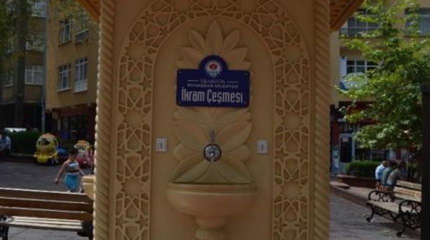 Seyyar İkram &Ccedil;eşmesi Trabzon&rsquo;u Dolaşacak