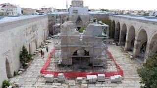 (özel) Sekiz Asırlık Selçuklu Mirası Sultanhanı Kervansarayı Restore Ediliyor