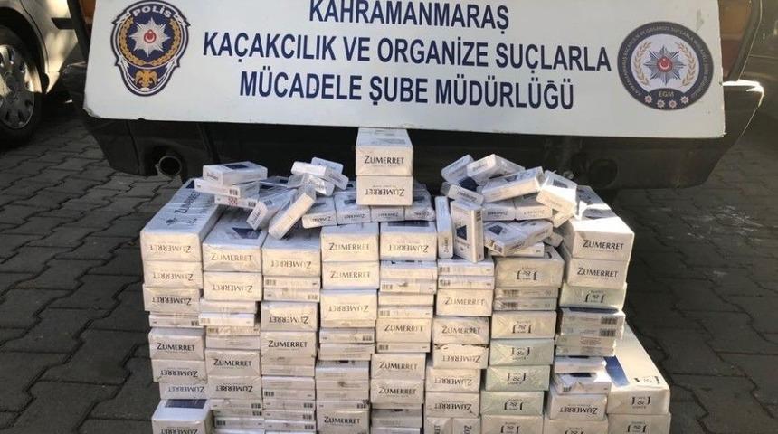 Kahramanmaraş&rsquo;ta Ka&ccedil;ak Sigara Operasyonu