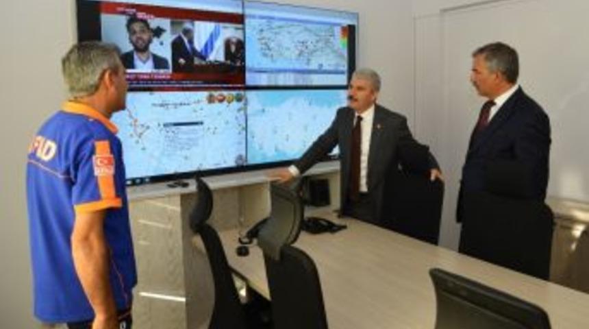 Vali Akın, Afad&rsquo;da İncelemelerde Bulundu