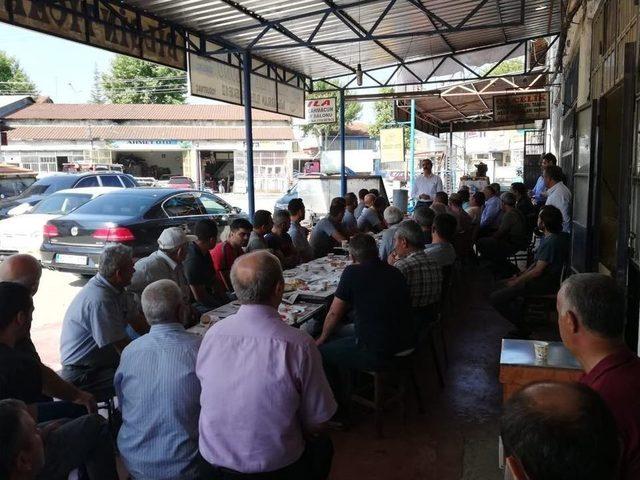 Başkan Bekler Sanayi Esnaflarıyla Bir Araya Geldi. 1