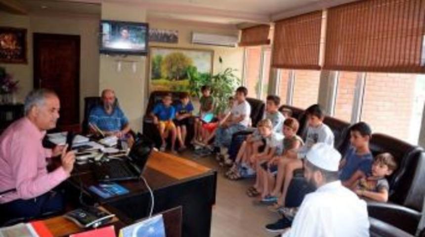 Minikler, Başkan Yaman&rsquo;la Bir Araya Geldi