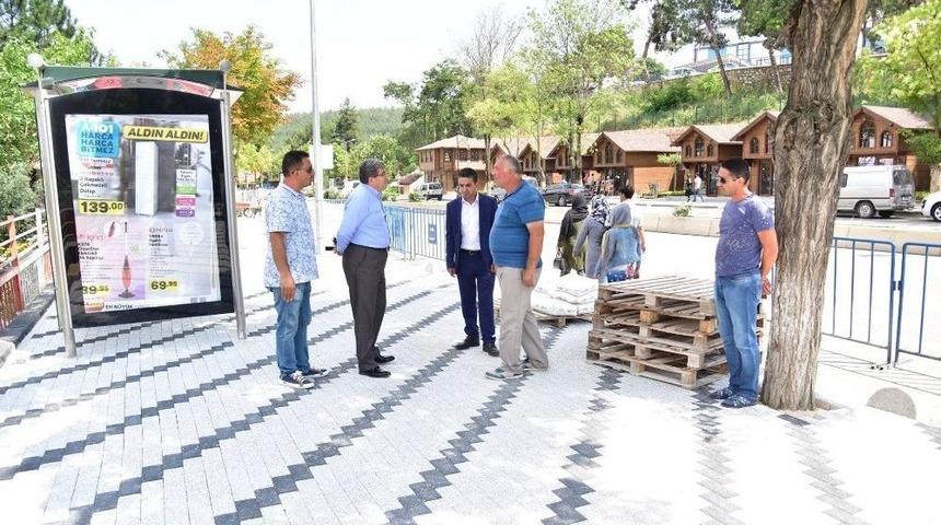 Başkan Can, Sevgi Yolu &Ccedil;alışmalarını Yerinde İnceledi