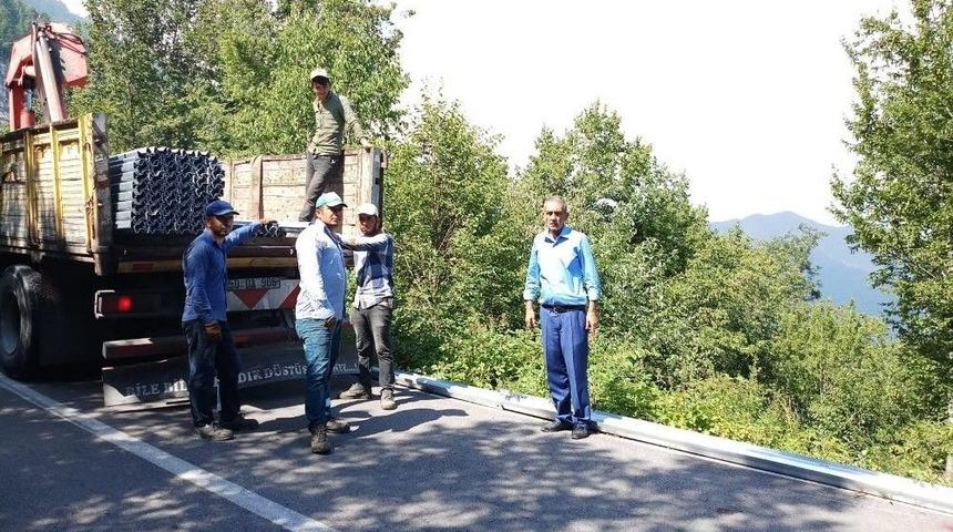 Yayla Yoluna Bariyer