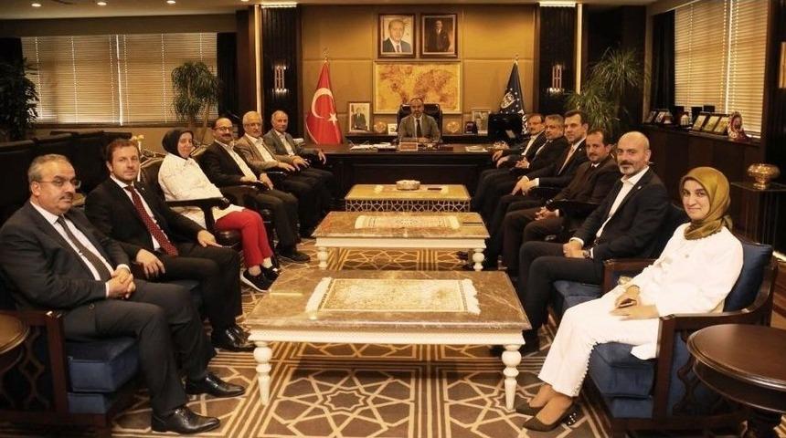 Ak Parti İl Başkanlığı, Bursalı Vekiller İle İstişare Turunda