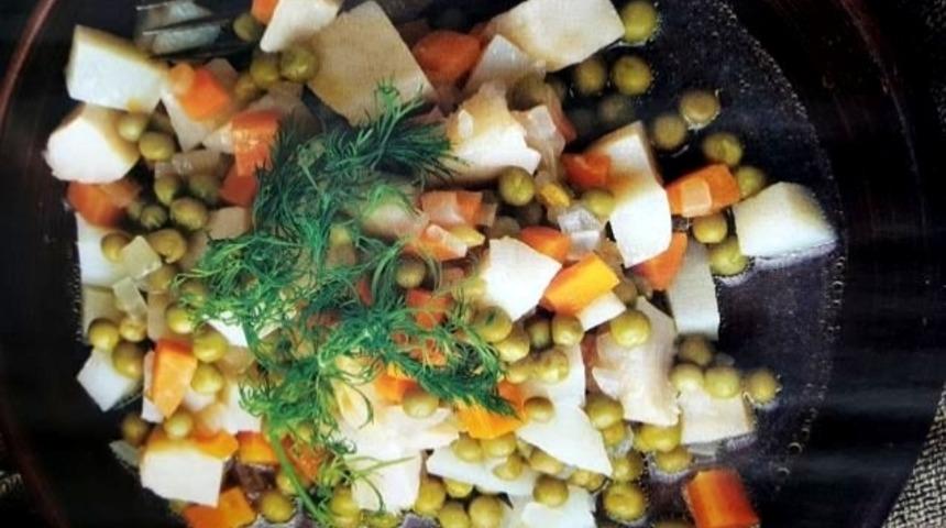 Zeytinyağlı Enginarlı Bezelye