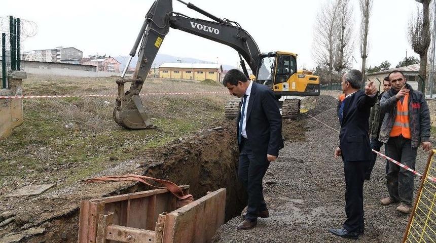 Muş&rsquo;ta Altyapı &Ccedil;alışmaları Başladı