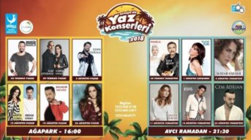 Aliağa’da Yaz Boyunca Etkinlikler Tavan Yapacak