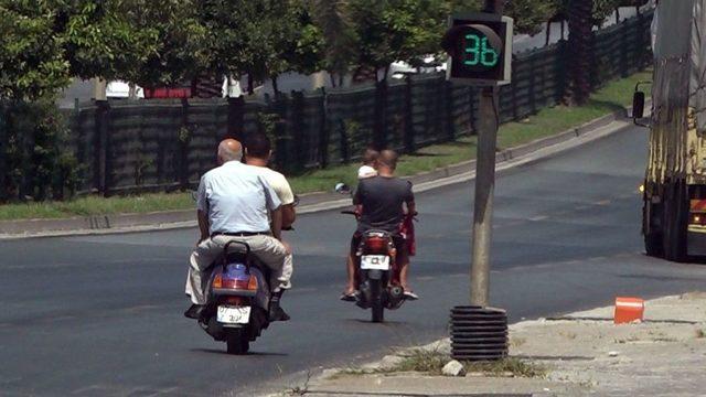 Alanya’da Yürekleri Ağızlara Getiren Görüntü