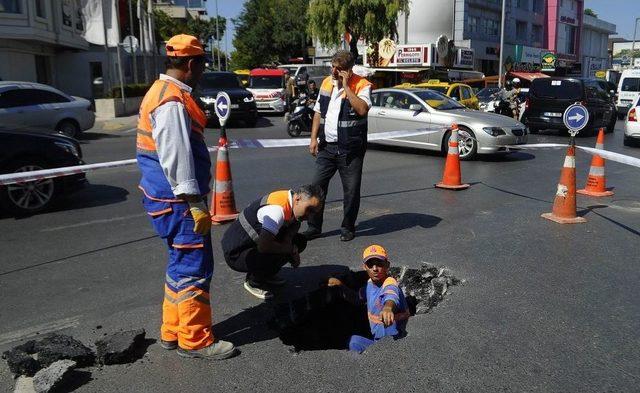 Beşiktaş’ta Yol Çöktü