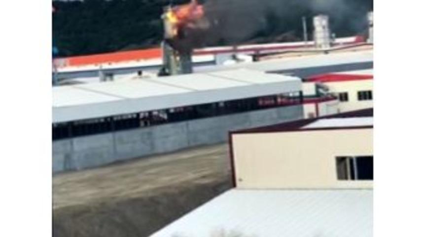 Tosya Organize Sanayi B&ouml;lgesinde Yangın