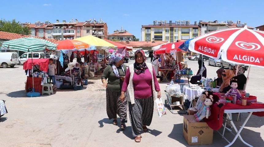 Beyşehirli Kadınların Anneler Pazarında İlk Mesaisi