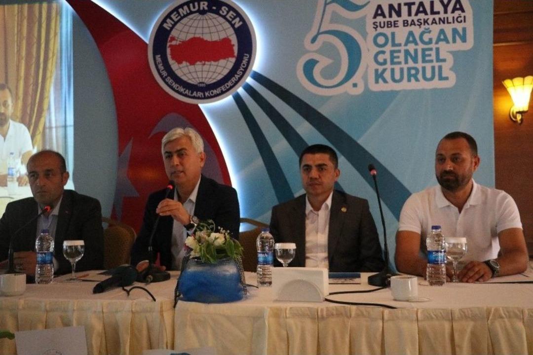 Sağlık-sen Antalya Şubesi&rsquo;nin 5.olağan Genel Kurul Toplantısı