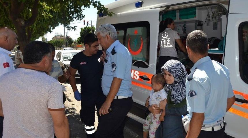 Otomobil Kamyonete &Ccedil;arptı: 1 Yaralı