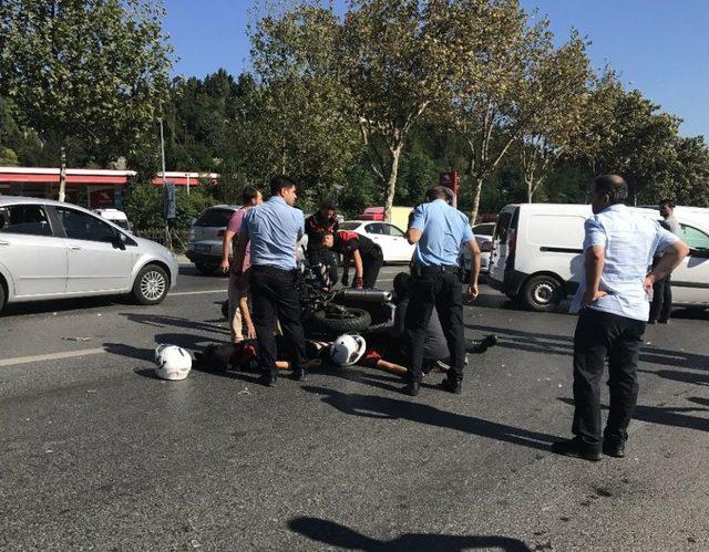 Şişli’de Yunus Polisi Kaza Yaptı: 2 Yaralı