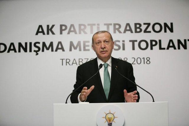 Cumhurbaşkanı Erdoğan: “suç Bizde Değil Onlarda”