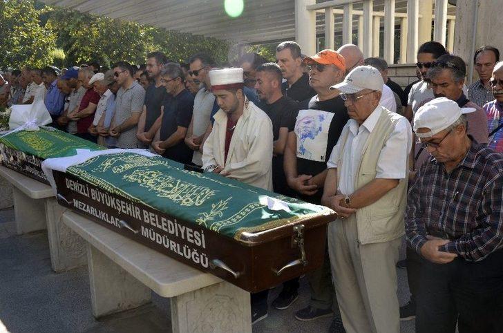 Babası Tarafından Boğularak Öldürülen 13 Yaşındaki Kız Ve İntihar Eden Babası Toprağa Verildi G3